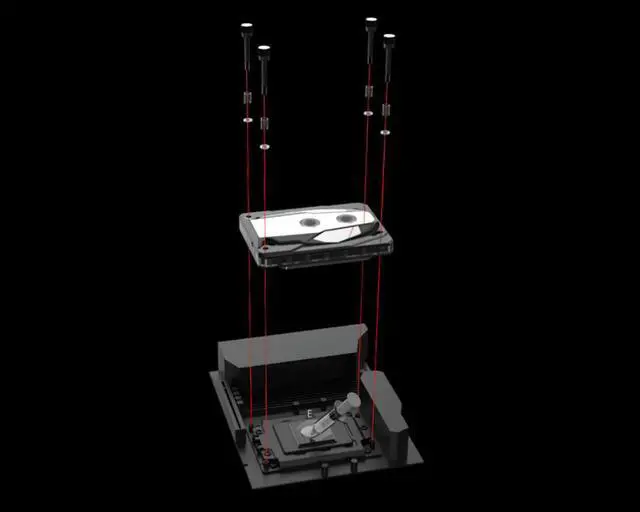 Alt view image 11 of 12 - Granzon Advanced CPU Block With Temperature Display For AMD Ryzen3/5/7/9/ThreadRipper, Water Cooling Cooler GAMS AMD Platform