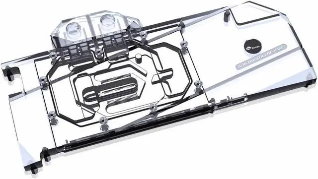 Main image of Bykski Full Coverage GPU Water Block and Backplate for Colorful iGame RTX 3060/3060Ti (N-IG3060TIULOC-X-V2)