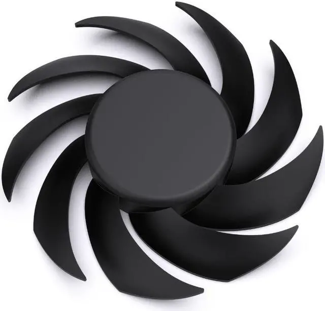 Alt view image 3 of 5 - Bykski 9 Blade High Volume 120mm PWM Fan - 3000 RPM / 101.65 CFM / 45.6 DBA (CF-AP3000EX-X)