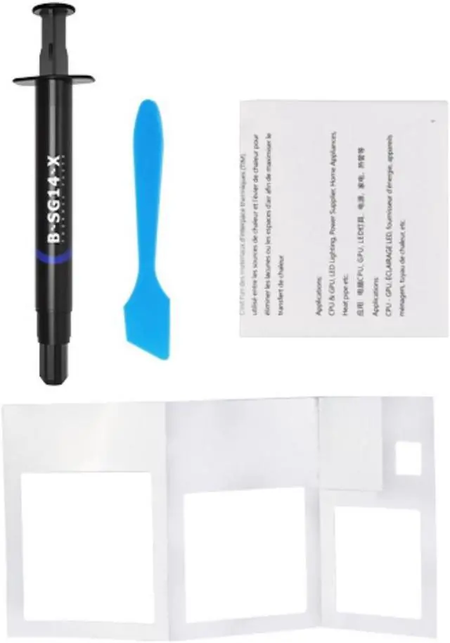 Alt view image 2 of 3 - Bykski B-SG14-X High Performance Thermal Grease 2.0 g Thermal Conductivity 14.0 w/m-k (B-SG14-X)