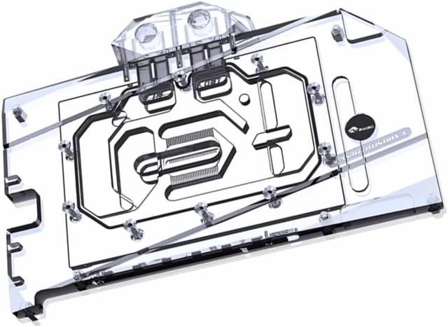 Bykski Full Coverage GPU Water Block and Backplate for ASUS ROG Strix –