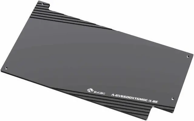 Alt view image 3 of 7 - Bykski Full Coverage GPU Water Block and Backplate for GIGABYTE Radeon RX 6600 XT GAMING OC 8G (A-GV6600XTGMOC-X)