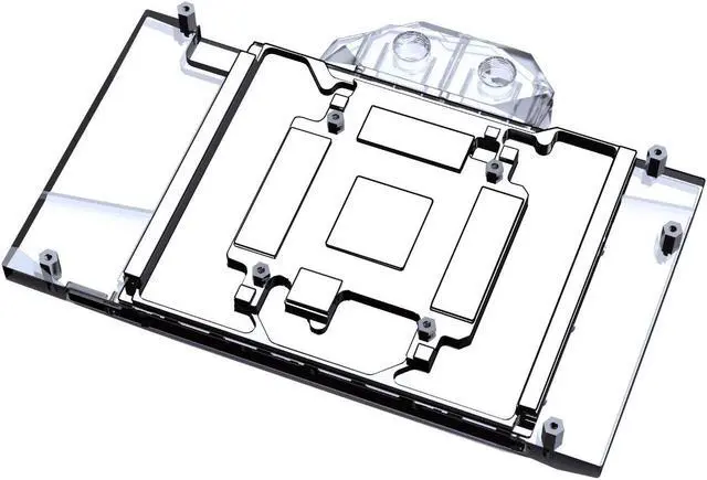 Alt view image 2 of 7 - Bykski Full Coverage GPU Water Block and Backplate For PNY GeForce RTX 4090 24GB XLR8 Gaming VERTO EPIC-X RGB OC (N-PNY4090-X)