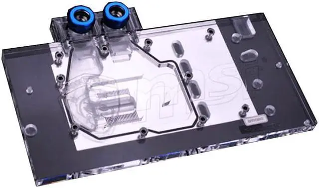 Main image of Bykski Full Coverage GPU Water Block for MSI GTX 1060 6G Duke  - Clear W/ RBW (N-MS1060DARK-X)