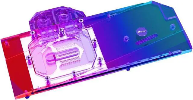 Alt view image 4 of 7 - Bykski Full Coverage GPU Water Block and Backplate For Leadtek GeForce RTX 4070 Ti HYPER BRAIN (N-LE4070TI-X)