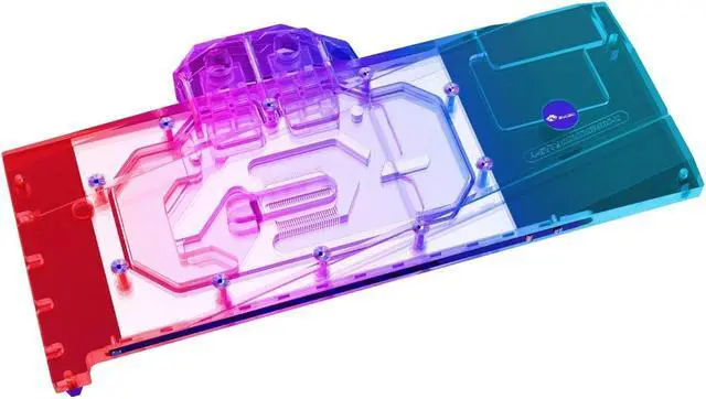 Alt view image 4 of 7 - Bykski Full Coverage GPU Water Block and Backplate For GIGABYTE Radeon RX 7900 XTX GAMING OC (A-GV7900XTXGMOC-X)