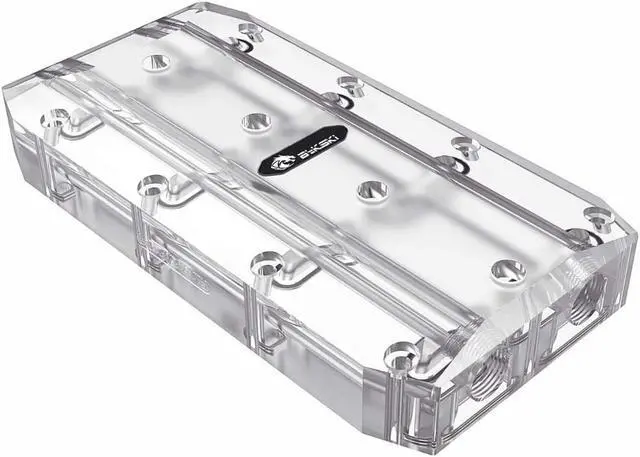 Main image of Bykski Quad GPU 40mm SLI/CF Connection Bridge Module Version 3 - Frosted (L4-4WAY)