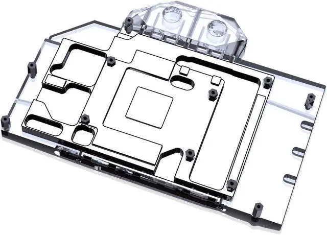 Alt view image 2 of 7 - Bykski Full Coverage GPU Water Block and Backplate For MAXSUN GeForce RTX 3060TI ICRAFT OC 8G (N-MX3060TIIC-X)