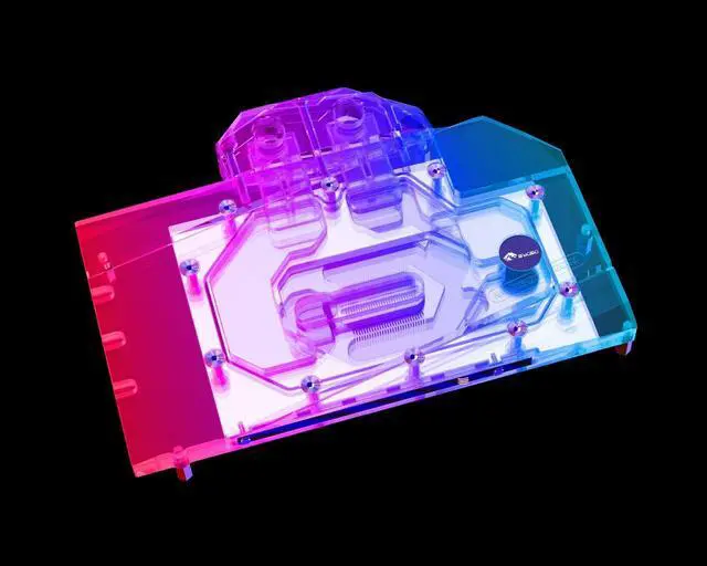 Alt view image 4 of 7 - Bykski Full Coverage GPU Water Block and Backplate For MAXSUN GeForce RTX 3060TI ICRAFT OC 8G (N-MX3060TIIC-X)