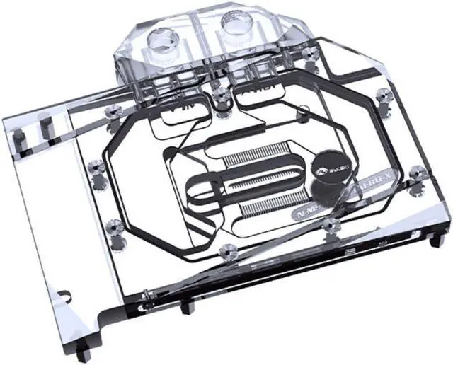 Main image of Bykski Full Coverage GPU Water Block and Backplate For MSI GeForce RTX 3060 Ti AERO ITX 8G LHR (N-MS3060TIAERO-X)