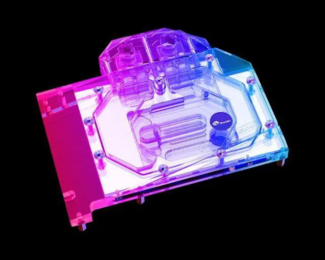 Alt view image 4 of 7 - Bykski Full Coverage GPU Water Block and Backplate For MSI GeForce RTX 3060 Ti AERO ITX 8G LHR (N-MS3060TIAERO-X)