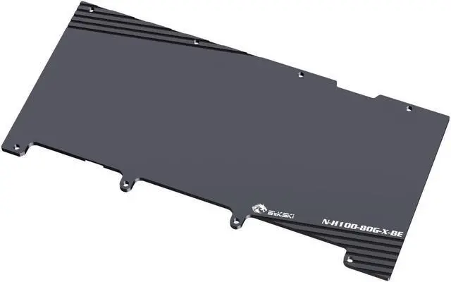 Alt view image 3 of 7 - Bykski Metal/POM GPU Water Block and Backplate For NVIDIA H100 80GB (N-H100-80G-X)