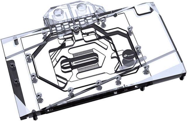 Bykski Full Coverage GPU Water Block and Backplate For MAXSUN GeForce RTX  4090 Turbo24G (N-MX4090TB-X)