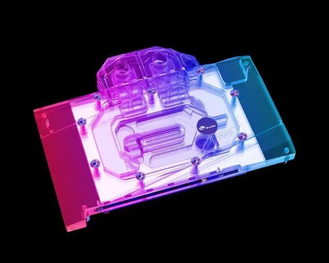 Alt view image 4 of 7 - Bykski Full Coverage GPU Water Block and Backplate For ZOTAC GeForce RTX 4070-12GB X-GAMING (N-ST4070XG-X)
