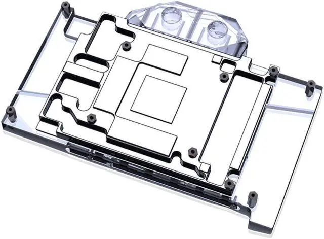 Alt view image 2 of 7 - Bykski Full Coverage GPU Water Block and Backplate For ZOTAC GeForce RTX 4070-12GB X-GAMING (N-ST4070XG-X)