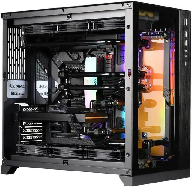 Alt view image 4 of 7 - Granzon Distro Plate For LIAN LI 011 PMMA w/ 5v Addressable RGB(RBW) (GC-LAN-O11-D360)