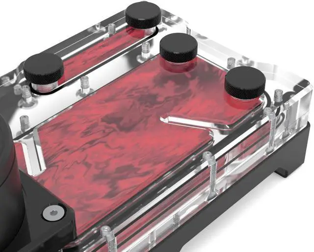 Alt view image 3 of 3 - PrimoChill Vue - Computer WaterCooling Coolant, Visual Flow, Solid/Non-Transparent, Full Protection, PrimoPrep Included, Proudly Made in the USA (32oz/.9L) - Crimson
