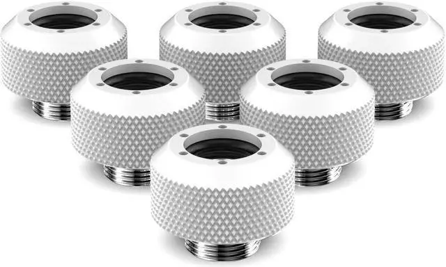 Main image of PrimoChill 1/2in. Rigid RevolverSX Series Fitting - 6 pack