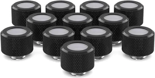Main image of PrimoChill 14mm OD Rigid SX Fitting - 12 Pack