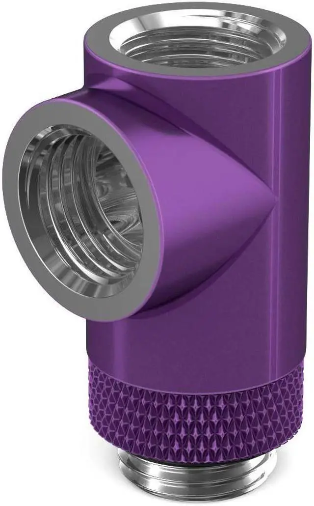 Main image of PrimoChill G 1/4in. Inline Rotary 3-Way SX Female T Adapter