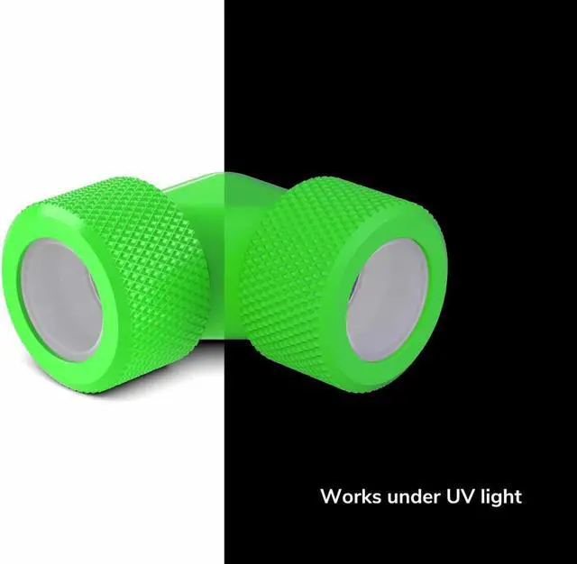 Alt view image 2 of 4 - PrimoChill 16mm Rigid SX 90 Degree Fitting Set
