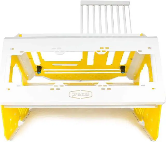 Alt view image 2 of 2 - PrimoChill's Praxis Wetbench Powdercoated Steel Modular Open Air Computer Test Bench for Watercooling or Air Cooled Components