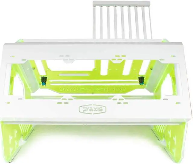Alt view image 3 of 3 - PrimoChill's Praxis Wetbench Powdercoated Steel Modular Open Air Computer Test Bench for Watercooling or Air Cooled Components