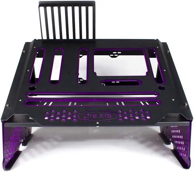 Alt view image 2 of 3 - PrimoChill's Praxis Wetbench Powdercoated Steel Modular Open Air Computer Test Bench for Watercooling or Air Cooled Components