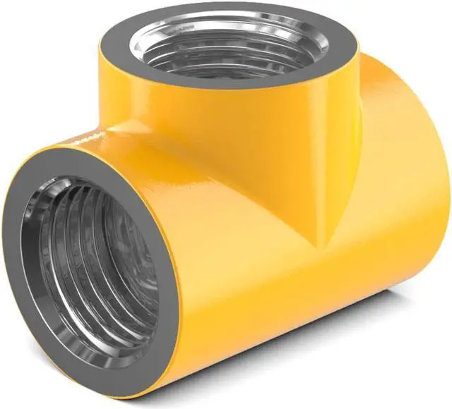 Main image of PrimoChill G 1/4in. Inline 3-Way SX Female T Adapter