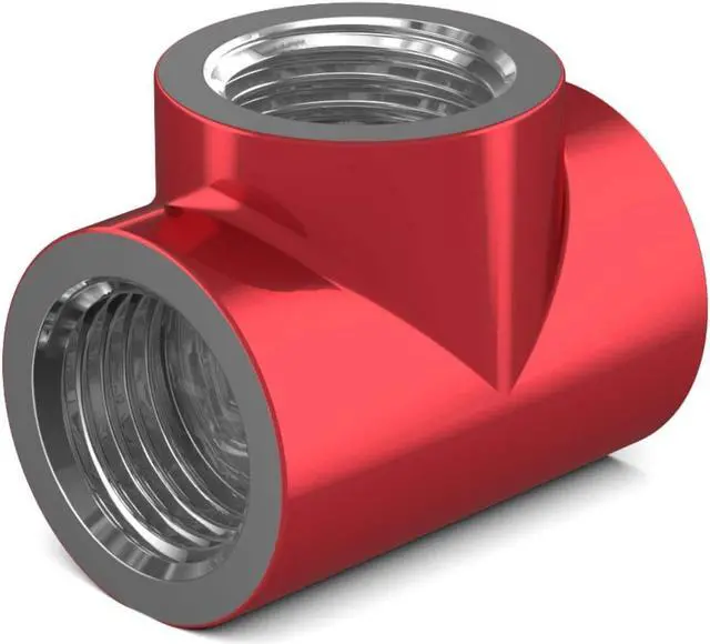 Main image of PrimoChill G 1/4in. Inline 3-Way SX Female T Adapter