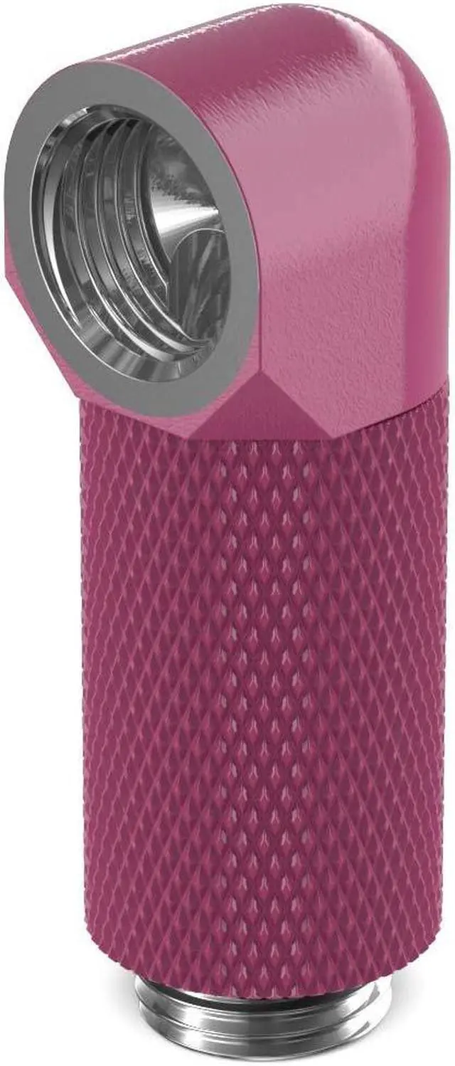 Main image of PrimoChill Male to Female G 1/4in. 90 Degree SX Rotary 30mm Extension Elbow Fitting