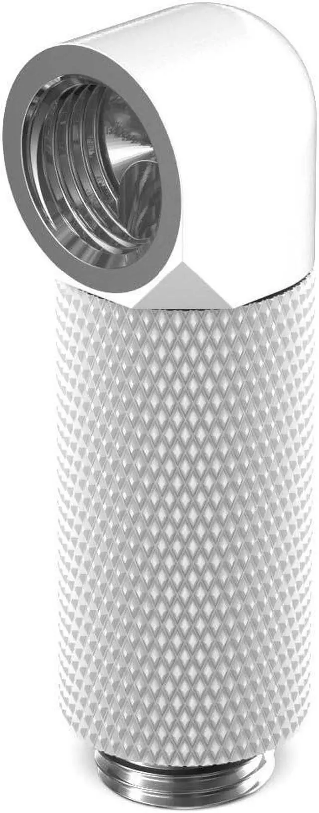 Main image of PrimoChill Male to Female G 1/4in. 90 Degree SX Rotary 35mm Extension Elbow Fitting