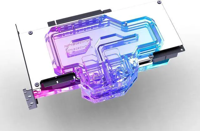 Alt view image 5 of 7 - Bykski Full Coverage GPU Water Block w/ Integrated Active Backplate for Inno3D RTX 3090 Ice Dragon (N-ICH3090-TC)