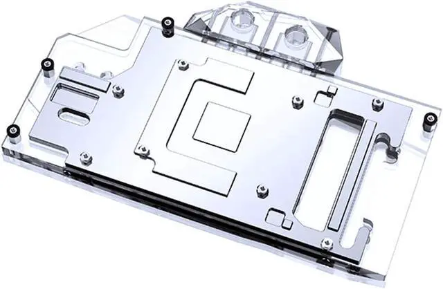 Alt view image 2 of 7 - Bykski Full Coverage GPU Water Block and Backplate for MSI RTX 3070 VENTUS (N-MS3070VES-X)