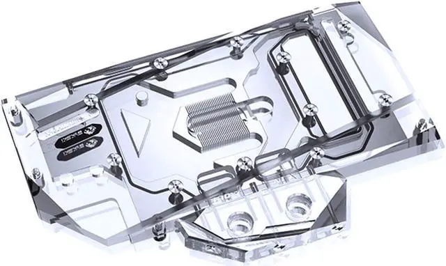 Alt view image 3 of 7 - Bykski Full Coverage GPU Water Block and Backplate for MSI RTX 3070 VENTUS (N-MS3070VES-X)