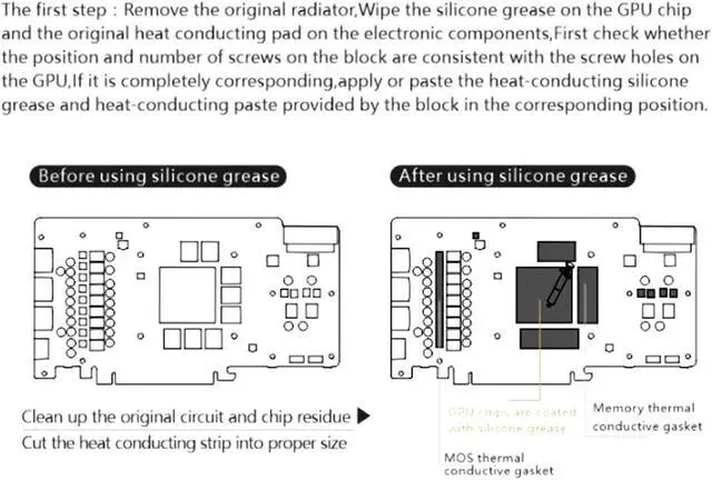 Alt view image 6 of 7 - Bykski Full Coverage GPU Water Block and Backplate for MSI RTX 3070 VENTUS (N-MS3070VES-X)
