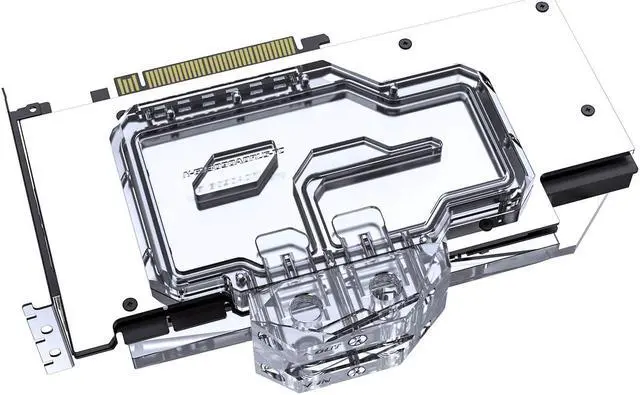 Alt view image 3 of 7 - Bykski Full Coverage GPU Water Block w/ Integrated Active Backplate for Gigabyte AORUS RTX 3090 Master (N-GV3090AORUS-TC)
