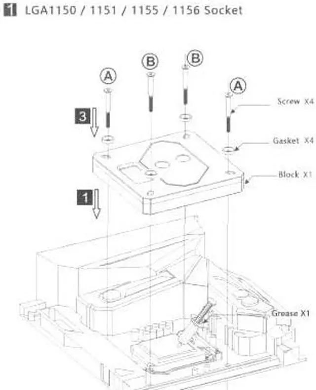 Alt view image 5 of 6 - Bykski CPU-FIRE-ON-I CPU Water Cooling Block w/ Temp Digital Display - Black w/ 5v Addressable RGB (RBW) (LGA 115x / 20xx)