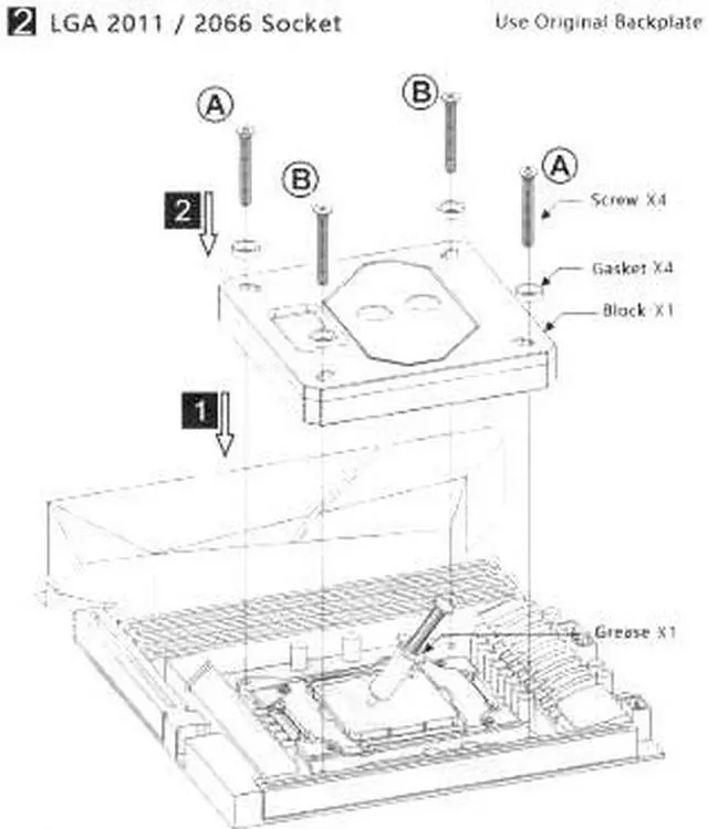 Alt view image 6 of 6 - Bykski CPU-FIRE-ON-I CPU Water Cooling Block w/ Temp Digital Display - Black w/ 5v Addressable RGB (RBW) (LGA 115x / 20xx)