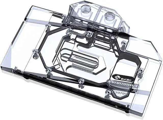 Alt view image 3 of 7 - Bykski Full Coverage GPU Water Block and Backplate for Zotac RTX 3070Ti 8G6X X-Gaming OC (N-ST3070TIXG-X)