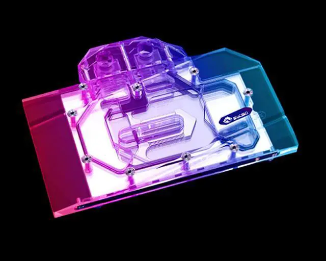 Alt view image 4 of 7 - Bykski Full Coverage GPU Water Block and Backplate for Zotac RTX 3070Ti 8G6X X-Gaming OC (N-ST3070TIXG-X)
