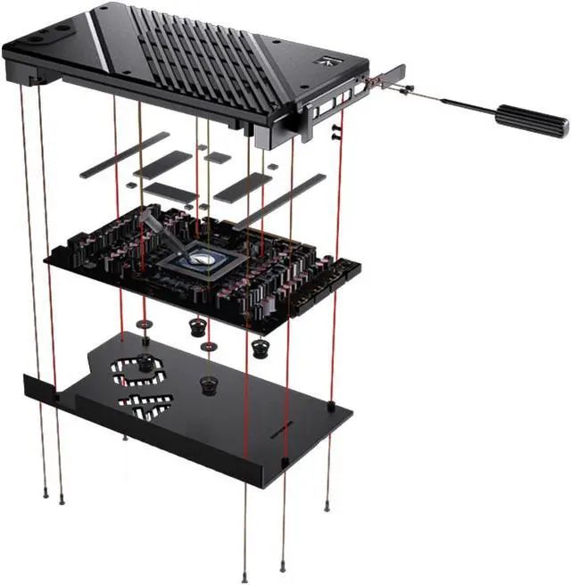 Alt view image 6 of 7 - Granzon Full Armor GPU Water Block and Backplate For INNO3D GeForce RTX 4090 Ice Dragon Super Edition (GBN-ICH4090)