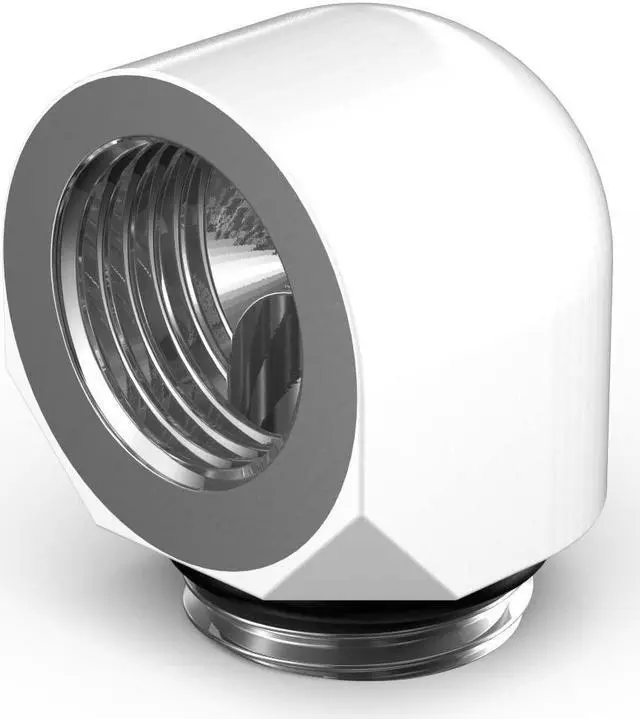 Main image of PrimoChill Male to Female G 1/4in. 90 Degree SX Elbow Fitting