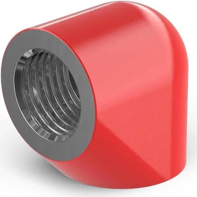 Main image of PrimoChill Female to Female G 1/4in. 90 Degree SX Extended Elbow Fitting