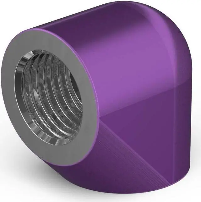 Main image of PrimoChill Female to Female G 1/4in. 90 Degree SX Extended Elbow Fitting