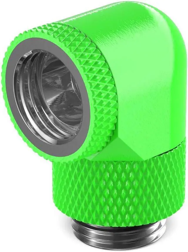 Main image of PrimoChill Male to Female G1/4 90 Degree SX Dual Rotary Elbow Fitting