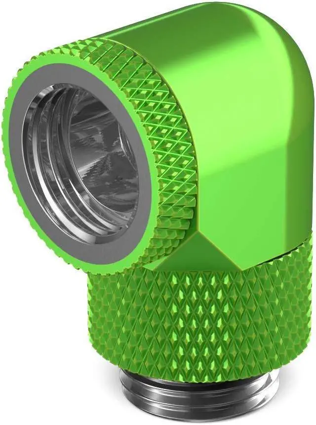 Main image of PrimoChill Male to Female G1/4 90 Degree SX Dual Rotary Elbow Fitting