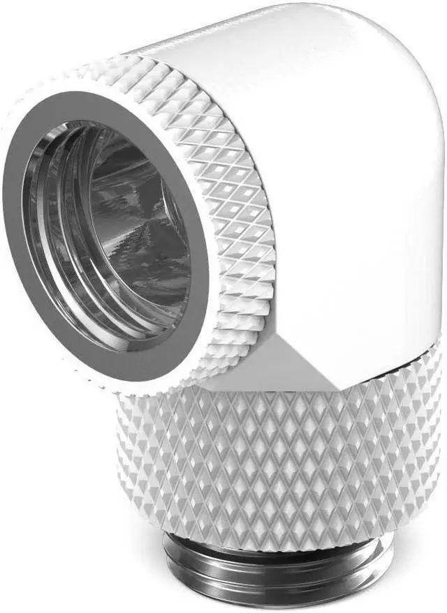 Main image of PrimoChill Male to Female G1/4 90 Degree SX Dual Rotary Elbow Fitting