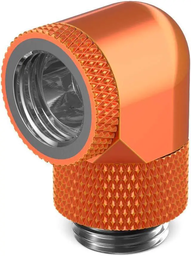 Main image of PrimoChill Male to Female G1/4 90 Degree SX Dual Rotary Elbow Fitting