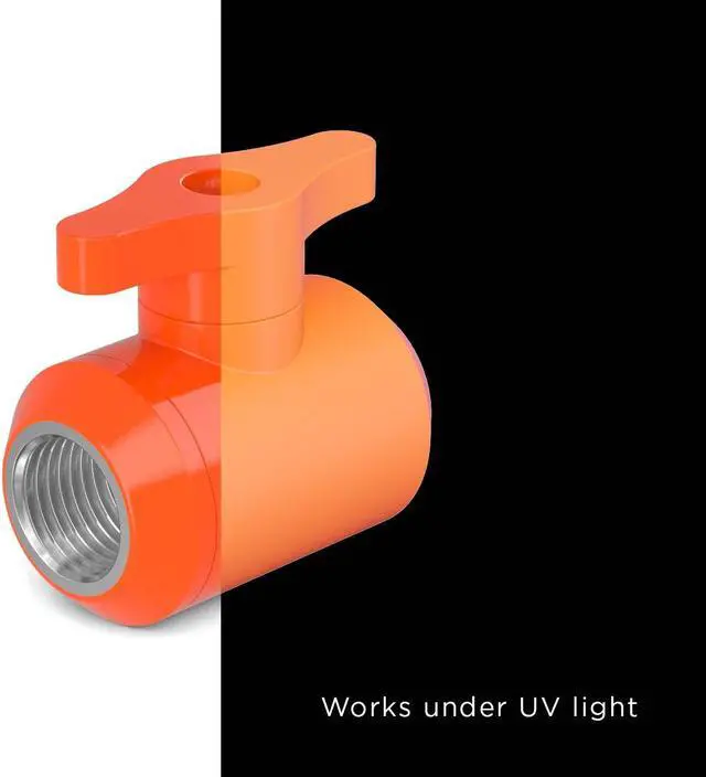 Alt view image 2 of 3 - PrimoChill Female to Female G 1/4 Drain Valve
